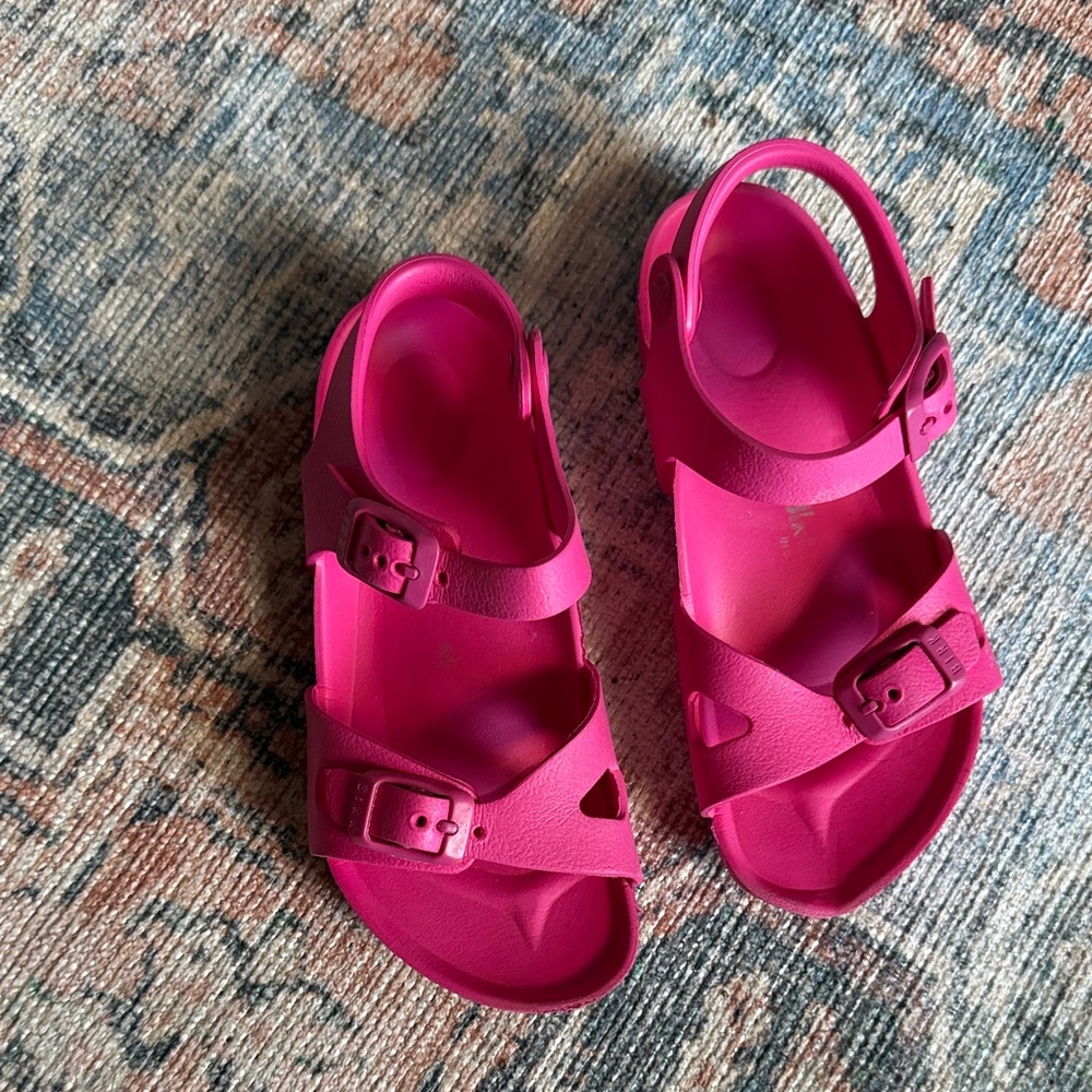Kids Pink Birkenstock Sandals
